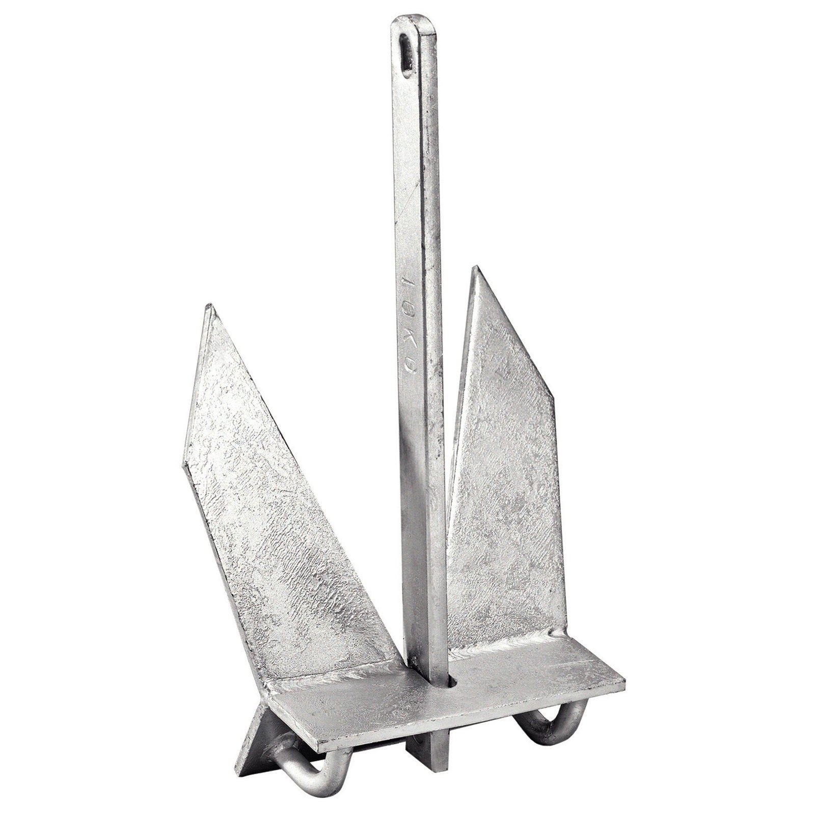 accastillage marine - ANCRE PLATE GALVA