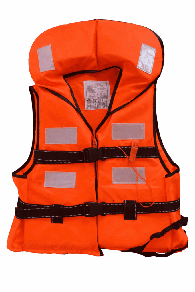 GILET DE SAUVETAGE 90KG AVEC COL ERGONOMIQUE