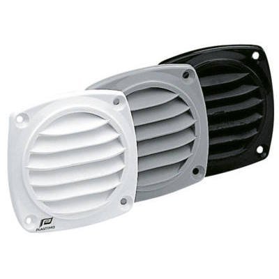 GRILLE PLAST SANS MANCHON BLANCHE (12409)